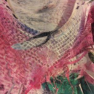 Nice colorful dresst flowy top